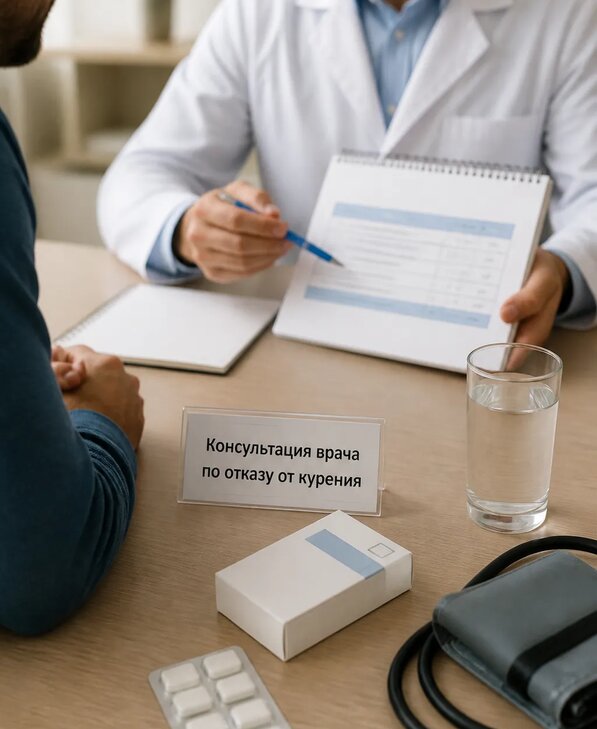 Консультация врача по отказу от курения для взрослых в Москве